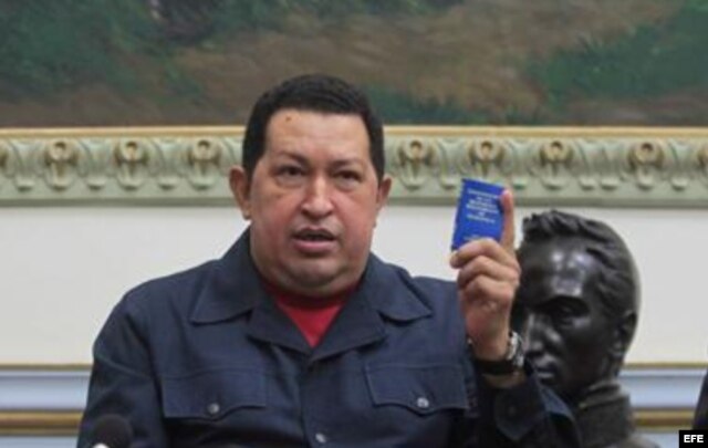 Hugo Chávez.