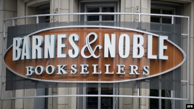 Fotografía detalle de la compañía Barnes & Noble Booksellers, en Washington DC, EE.UU.