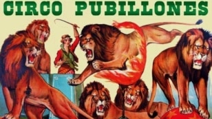 Afiche del Circo Pubillones.