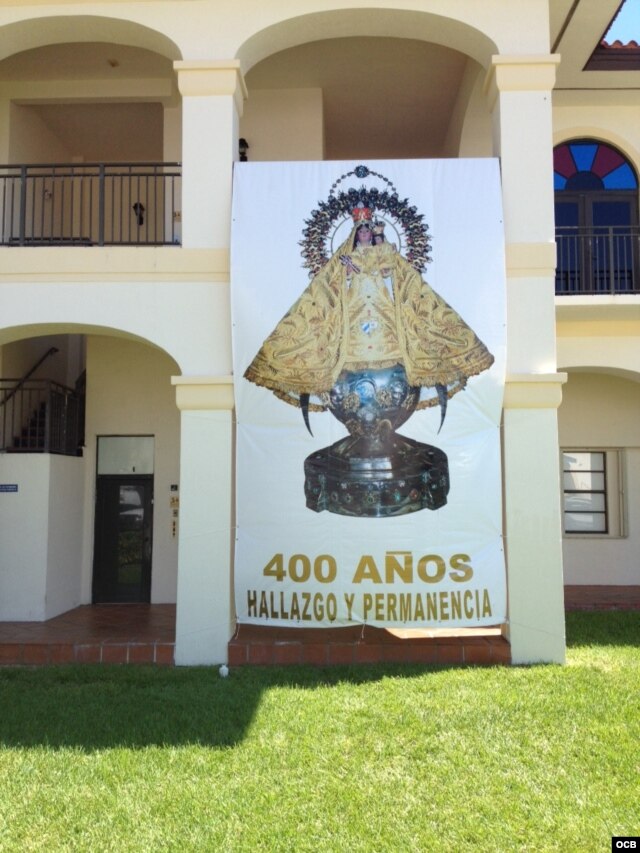 Imágen de la Virgen en la Ermita de la Caridad