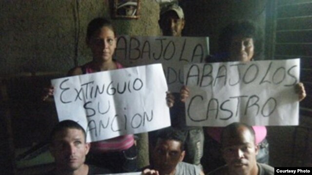 Activistas apoyan a Jorge Vázquez Chaviano 