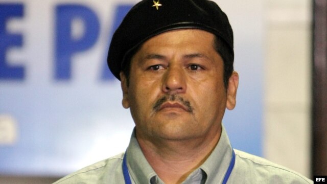El comandante de las FARC Henry Castellanos, alias Romaña. EFE