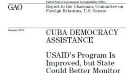 John Kerry pidió el informe en 2011. Los programas se concentran en la promoción de la sociedad civil y de la libertad de información. 