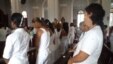    Damas de Blanco en misa, Santiago de Cuba                            
