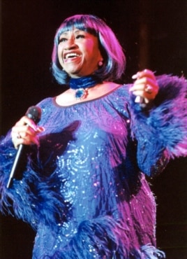 la cantante cubana Celia Cruz/ Foto de archivo