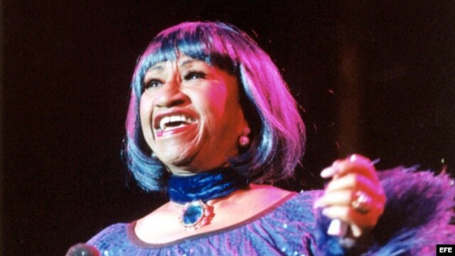 la cantante cubana Celia Cruz/ Foto de archivo