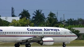 Avión de compañía aérea de Grand Cayman