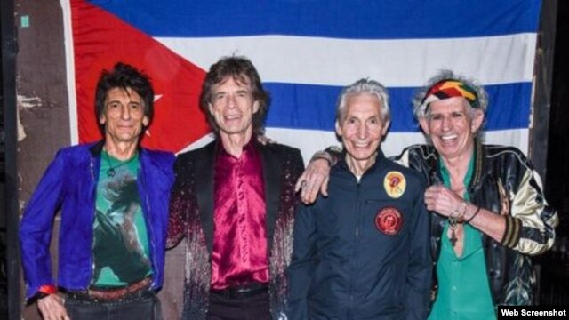 Los Rolling Stones en La Habana.