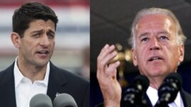 Paul Ryan (izq.) y Joe Biden (der.) se enfrentarán este jueves en un debate que podría ser definitorio.