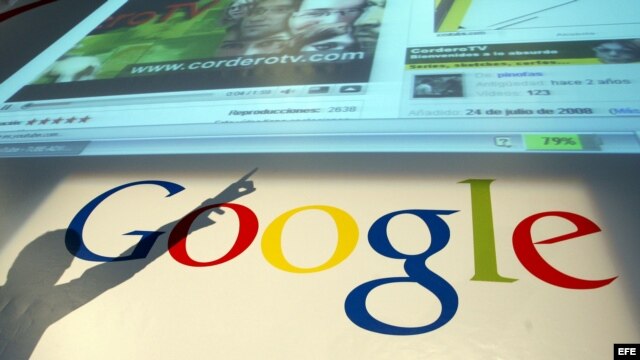 Google en pantalla 