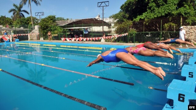 Cuba, natación. 
