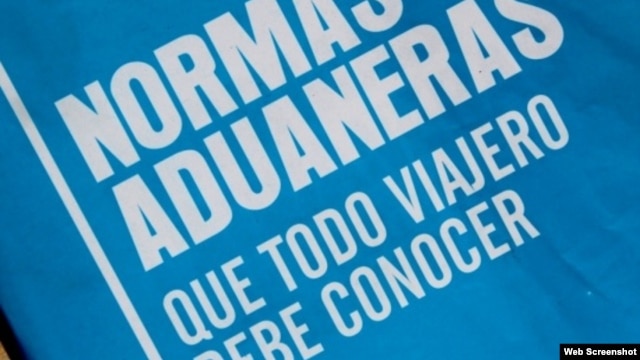 Normas aduaneras