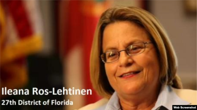 La congresista estadounidense Ileana Ros-Lehtinen.