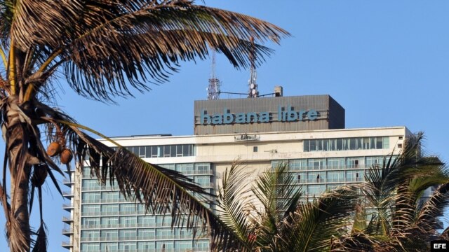 Foto de archivo del hotel Habana Libre. 