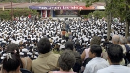 Gradución de médicos cubanos