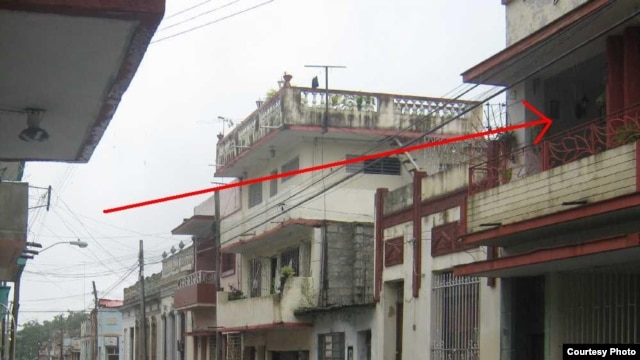 Casa de Marino Rivero en la calle San Miguel en Santa Clara. 