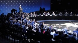 Clausura de CELAC-UE en Santiago de Chile, el domingo 27 de enero de 2013 