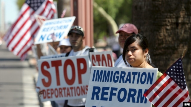 PROTESTA CONTRA LA LEY DE INMIGRACIÓN EN ARIZONA
