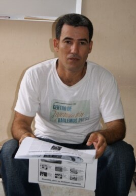 Calixto Martínez espera el respaldo de los defensores de la libertad de prensa
