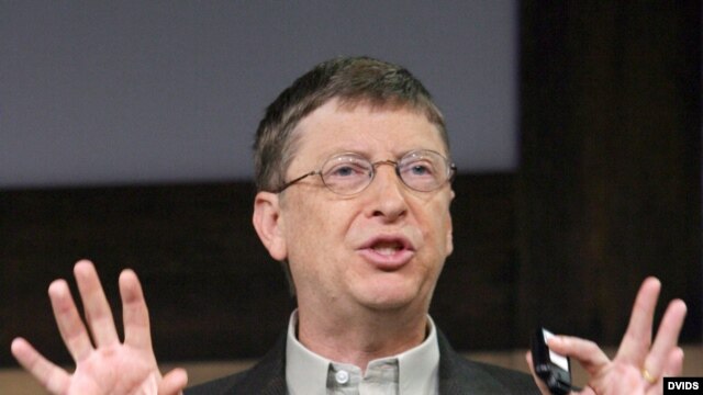 Bill Gates, presidente de Microsoft Corp.