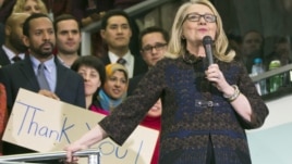 Hillary Clinton, en la fiesta de despedida como Secretaria de Estado el 1 Febrero de 2013 