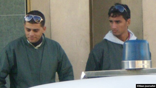 Fotografía de archivo. Agentes de la Seguridad del Estado.