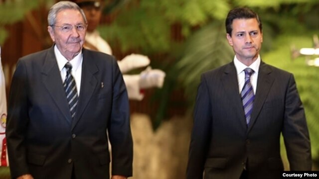 Castro y Peña Nieto abordarán turismo, comercio y migración durante la visita del primero a Mérida.