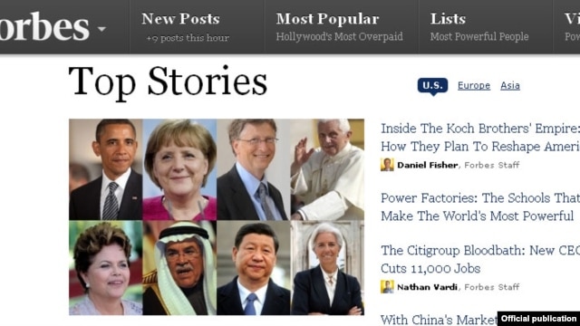 La noticia en la Revista Forbes