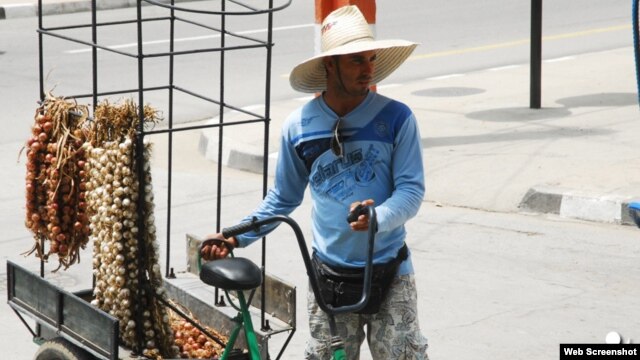 Cuentapropista vendedor cuatro