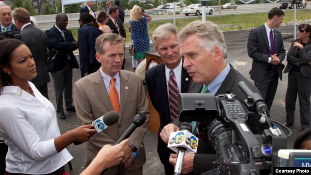 El gobernador demócrata de Viriginia Terry McAuliffe.