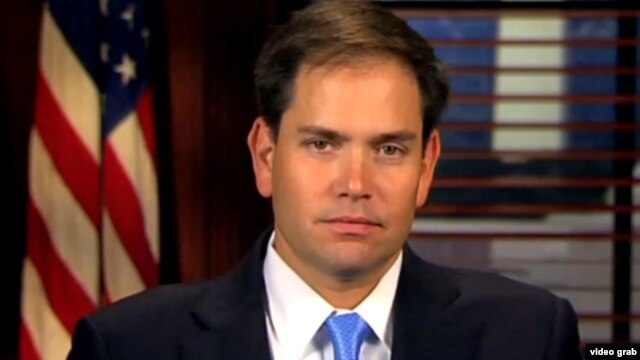 El senador republicano por la Florida, Marco Rubio