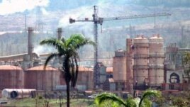 La planta de níquel de Moa.
