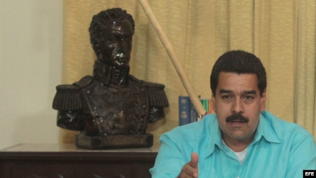 El vicepresidente venezolano, Nicolás Maduro