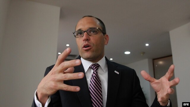 Fotografía de archivo de Mark Lopes, viceadministrador asistente para Latinoamérica y el Caribe de USAID. EFE/MAURICIO DUEÑAS