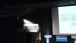 RSF presenta informe del 2012