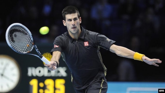 El tenista serbio Novak Djokovic.