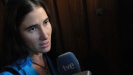 Fotografía de archivo de Yoani Sánchez.