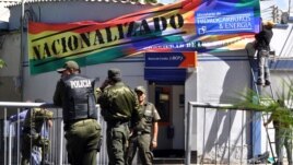 Evo Morales, decreta nacionalización de empresas generadoras de energía con socios internacionales/2010 