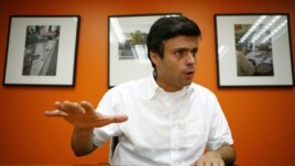 El dirigente opositor Leopoldo López. Foto de archivo