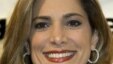 La a presentadora cubano americana María Elvira Salaza posa antes de la fiesta que la empresa televisiva realizó la noche del jueves en Nueva York para presentar su nueva programación.