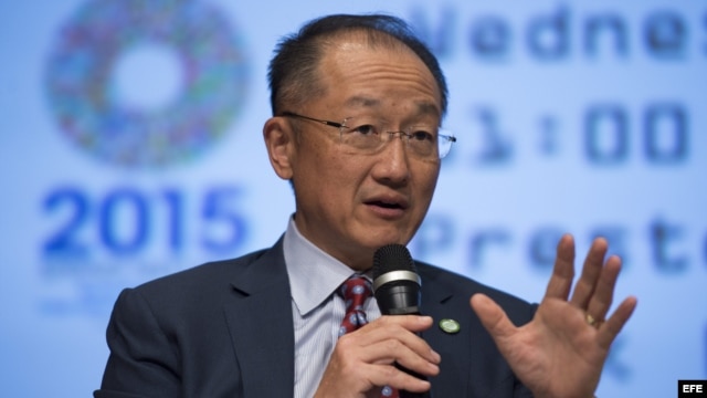 El presidente del Banco Mundial (BM), Jim Yong Kim.