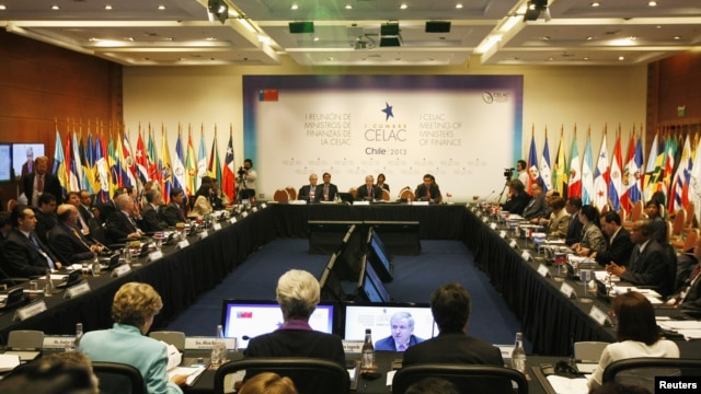 Reunión de ministros de finanzas en Chile, previa a la Cumbre CELAC - UE. 