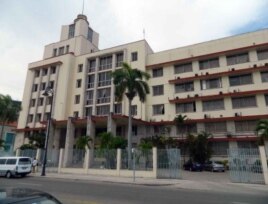 Sede del Grupo de Administración Empresarial S.A., GAESA, un verdadero pulpo controlado por los militares (E. Pérez Chang).