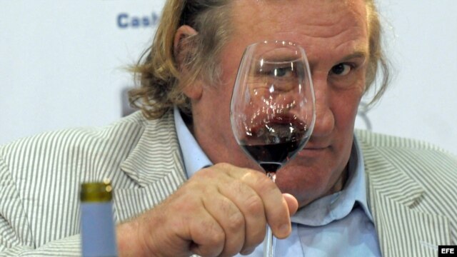 Archivo Gerard Depardieu en la presentación de vinos '2006 Anjou AOC Vieilles Vignes'. 