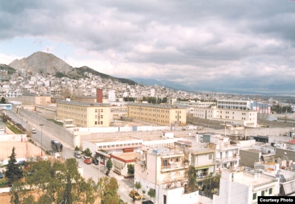 La prisión de Korydallos, donde permanece encarcelado desde noviembre el cubano Julio César Serrano Barreiro