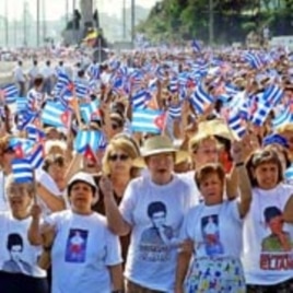 Creación de Fidel Castro: las marchas del pueblo combatiente.