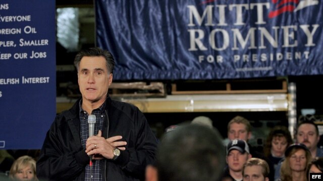 Fotografía de archivo de Mitt Romney.