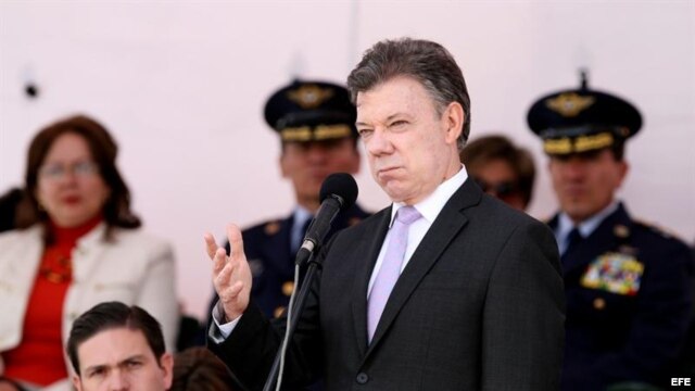 Fotografía de archivo de Juan Manuel Santos.