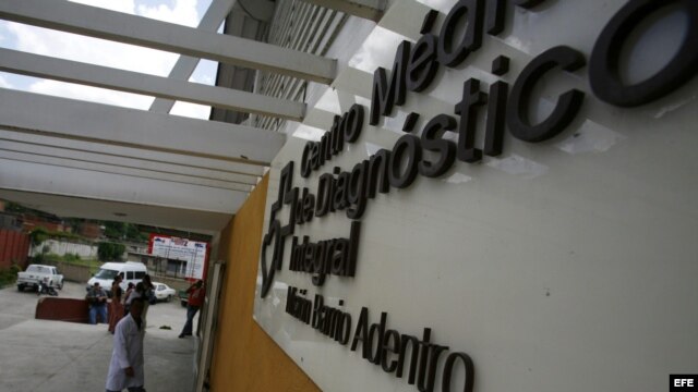 Centro Integral de Diagnóstico del programa sanitario "Barrio Adentro", en Caracas.