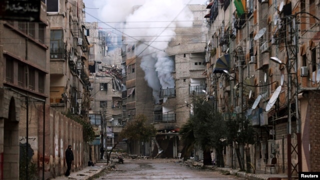 El barrio de Zamalka en Damasco. 